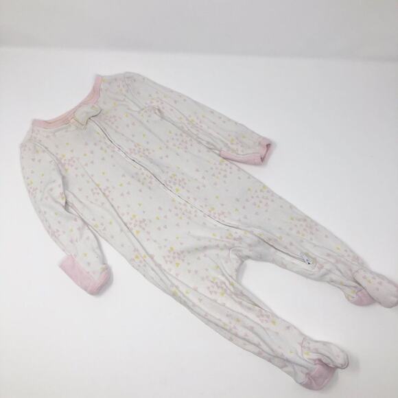 Baby Girl Set of Two Footies 3-6M - Picture 2 of 8